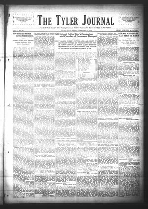 Primary view of object titled 'The Tyler Journal (Tyler, Tex.), Vol. 1, No. 40, Ed. 1 Friday, February 5, 1926'.