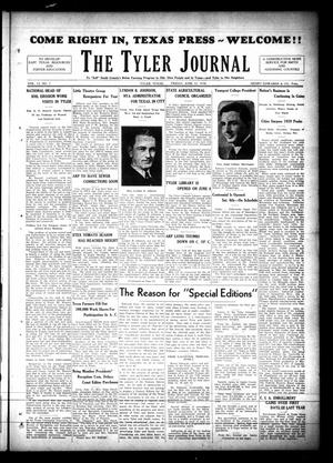 The Tyler Journal (Tyler, Tex.), Vol. 12, No. 7, Ed. 1 Friday, June 12, 1936