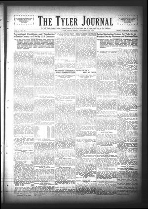 Primary view of object titled 'The Tyler Journal (Tyler, Tex.), Vol. 1, No. 29, Ed. 1 Friday, November 20, 1925'.