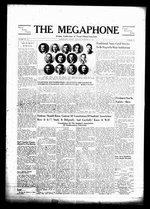 The Megaphone (Georgetown, Tex.), Vol. [41], No. 12, Ed. 1 Tuesday, December 16, 1947