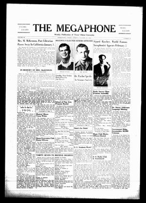 The Megaphone (Georgetown, Tex.), Vol. [41], No. 14, Ed. 1 Tuesday, January 20, 1948