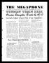 Newspaper: The Megaphone (Georgetown, Tex.), Vol. 41, No. 2, Ed. 1 Tuesday, Sept…
