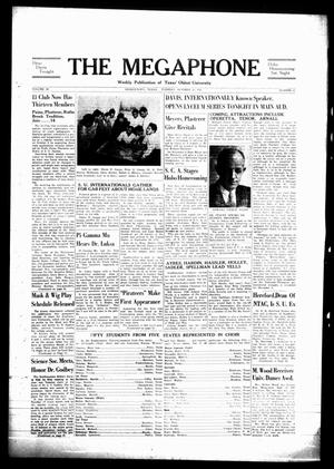 The Megaphone (Georgetown, Tex.), Vol. [41], No. 4, Ed. 1 Tuesday, October 14, 1947