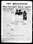 Thumbnail image of item number 1 in: 'The Megaphone (Georgetown, Tex.), Vol. 33, No. 6, Ed. 1 Saturday, October 19, 1940'.