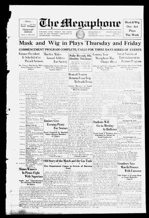 The Megaphone (Georgetown, Tex.), Vol. 21, No. 30, Ed. 1 Tuesday, May 22, 1928