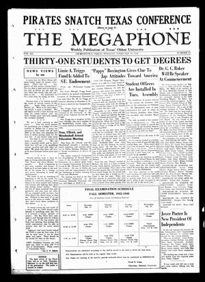 The Megaphone (Georgetown, Tex.), Vol. 40, No. 17, Ed. 1 Tuesday, February 19, 1946