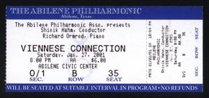 Abilene Philharmonic Ticket 2