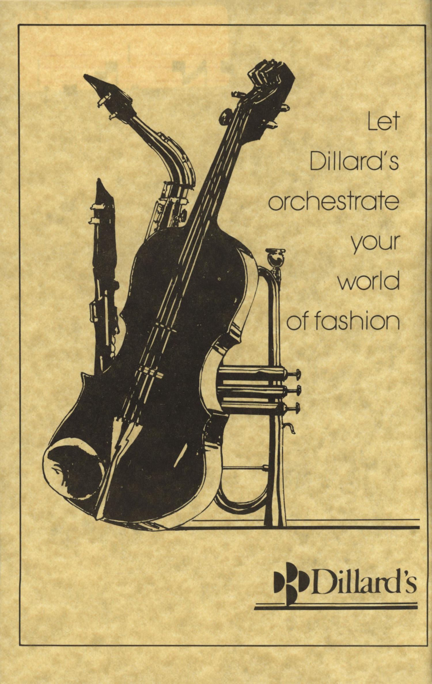 Abilene Philharmonic Playbill: March 30, 1985
                                                
                                                    Front Inside
                                                