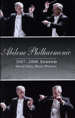 Primary view of object titled 'Abilene Philharmonic Playbill: September 22-October 27, 2007'.