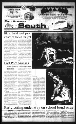 Primary view of object titled 'Port Aransas South Jetty (Port Aransas, Tex.), Vol. 28, No. 2, Ed. 1 Thursday, January 8, 1998'.