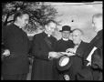 Photograph: [Father Patrick Duffy and Archbishop Robert E. Lucey]