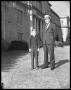 Thumbnail image of item number 1 in: '[Man and Child Outside Austin High School]'.