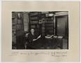 Photograph: [Walter C. Woodward in Law Office Library]