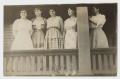Thumbnail image of item number 1 in: '[Five Women on a Front Porch]'.