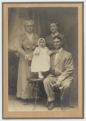 Primary view of object titled '[Four Generations Portrait of the O'Hair and McClellan Families]'.
