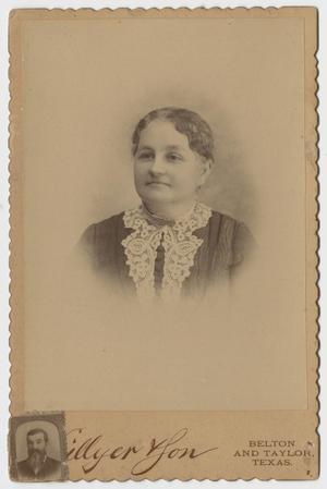 Primary view of object titled '[Portrait of a Middle Aged Woman]'.