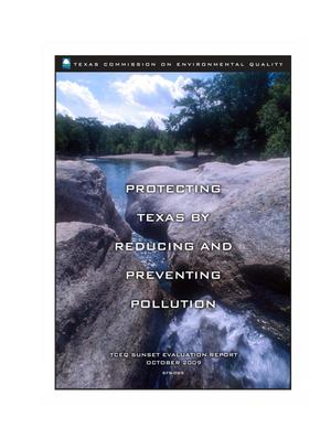 Protecting Texas by Reducing and Preventing Pollution