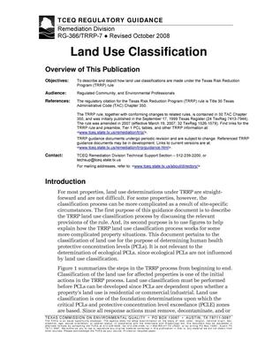 Land Use Classification