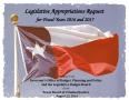 Book: Texas Board of Criminal Justice Requests for Legislative Appropriatio…