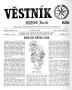 Thumbnail image of item number 1 in: 'Věstník (West, Tex.), Vol. 60, No. 13, Ed. 1 Wednesday, March 29, 1972'.