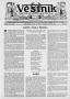 Newspaper: Věstník (West, Tex.), Vol. 29, No. 48, Ed. 1 Wednesday, November 26, …
