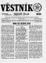 Newspaper: Věstník (West, Tex.), Vol. 66, No. 3, Ed. 1 Wednesday, January 18, 19…