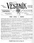 Newspaper: Věstník (West, Tex.), Vol. 45, No. 21, Ed. 1 Wednesday, May 22, 1957