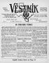 Newspaper: Věstník (West, Tex.), Vol. 47, No. 3, Ed. 1 Wednesday, January 21, 19…