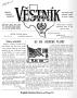 Thumbnail image of item number 1 in: 'Věstník (West, Tex.), Vol. 48, No. 24, Ed. 1 Wednesday, June 15, 1960'.