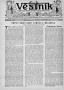 Newspaper: Věstník (West, Tex.), Vol. 26, No. 37, Ed. 1 Wednesday, September 14,…