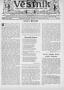 Newspaper: Věstník (West, Tex.), Vol. 33, No. 46, Ed. 1 Wednesday, November 14, …