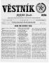 Primary view of Věstník (West, Tex.), Vol. 61, No. 28, Ed. 1 Wednesday, July 11, 1973