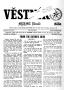 Newspaper: Věstník (West, Tex.), Vol. 64, No. 2, Ed. 1 Wednesday, January 14, 19…