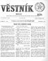 Primary view of Věstník (West, Tex.), Vol. 54, No. 5, Ed. 1 Wednesday, February 2, 1966