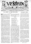 Newspaper: Věstník (West, Tex.), Vol. 35, No. 37, Ed. 1 Wednesday, September 10,…