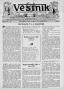 Newspaper: Věstník (West, Tex.), Vol. 22, No. 44, Ed. 1 Wednesday, September 12,…