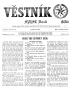 Newspaper: Věstník (West, Tex.), Vol. 58, No. 29, Ed. 1 Wednesday, July 22, 1970