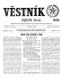 Primary view of Věstník (West, Tex.), Vol. 57, No. 4, Ed. 1 Wednesday, January 22, 1969