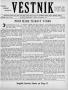 Newspaper: Věstník (West, Tex.), Vol. 42, No. 40, Ed. 1 Wednesday, October 6, 19…