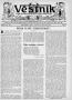Newspaper: Věstník (West, Tex.), Vol. 30, No. 32, Ed. 1 Wednesday, August 12, 19…