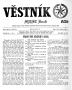 Primary view of Věstník (West, Tex.), Vol. 60, No. 3, Ed. 1 Wednesday, January 19, 1972