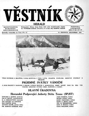 Primary view of object titled 'Věstník (West, Tex.), Vol. 52, No. 51, Ed. 1 Wednesday, December 23, 1964'.
