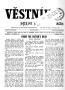 Thumbnail image of item number 1 in: 'Věstník (West, Tex.), Vol. 64, No. 11, Ed. 1 Wednesday, March 17, 1976'.