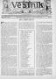 Newspaper: Věstník (West, Tex.), Vol. 33, No. 47, Ed. 1 Wednesday, November 21, …