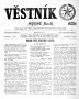 Primary view of Věstník (West, Tex.), Vol. 60, No. 8, Ed. 1 Wednesday, February 23, 1972