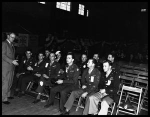 Primary view of object titled '[36th Infantry Division convention at Brownwood]'.