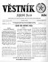 Thumbnail image of item number 1 in: 'Věstník (West, Tex.), Vol. 58, No. 50, Ed. 1 Wednesday, December 16, 1970'.
