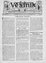 Newspaper: Věstník (West, Tex.), Vol. 24, No. 14, Ed. 1 Wednesday, February 12, …