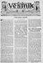 Newspaper: Věstník (West, Tex.), Vol. 25, No. 33, Ed. 1 Wednesday, August 18, 19…