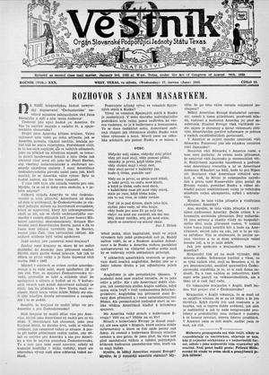 Věstník (West, Tex.), Vol. 30, No. 24, Ed. 1 Wednesday, June 17, 1942